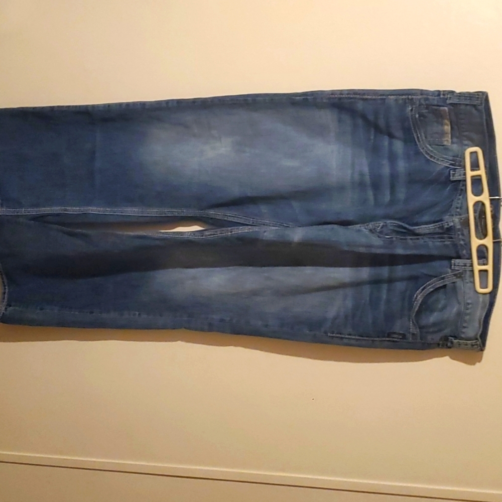 Womens Gordie Flap Style Silver Jeans